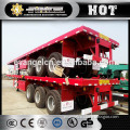 JAC CAMC USE Heavy Duty 3 Axle truck trailer flatbed semi trailers for sale